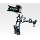 DSLR Shoulder Rig Sniper 1.4 w/ 15mm rod and Two Handles - (MXMW14)